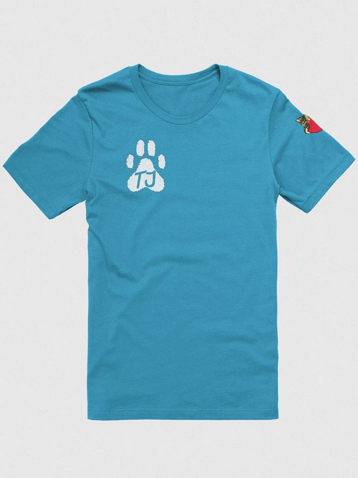 TJ Heart Sleeve Supersoft T-Shirt (white detail) product image (10)