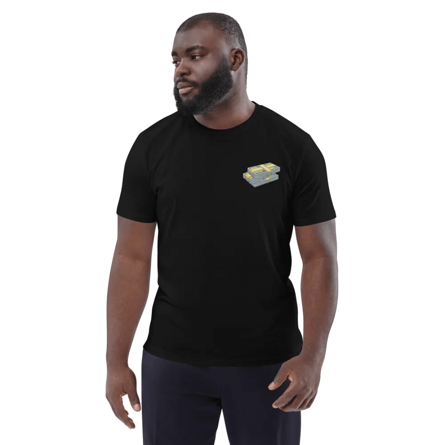 dollar stacks embroidered t-shirt - 100% cotton product image (4)
