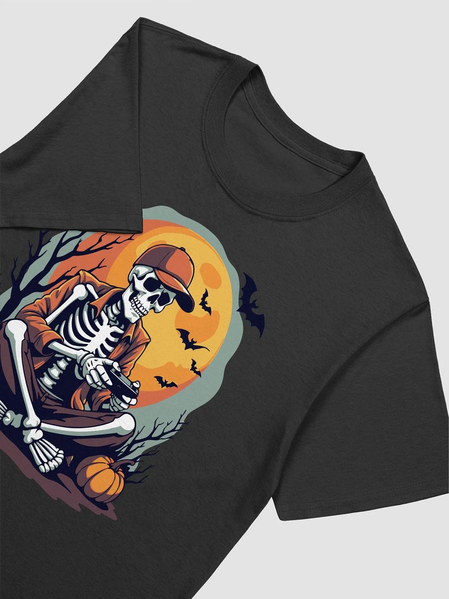 Moonlit Gamer Skeleton T-Shirt product image (16)