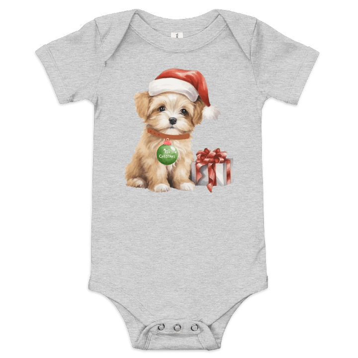 Santa Paws 1st Christmas Onesie product image (4)