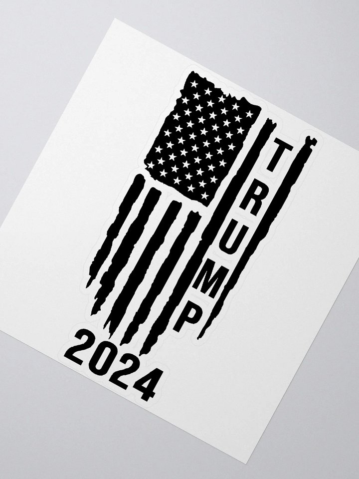 Trump 2024 Flag - Kiss Cut Sticker product image (5)