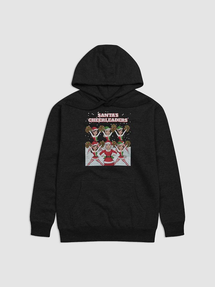 Santa's Cheerleaders Elves Squad Hoodie product image (5)