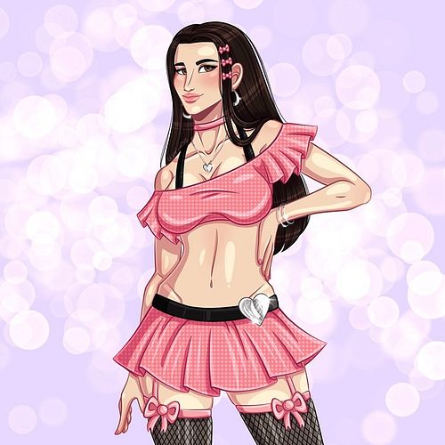 thank you so much for this commission @cornerspider75 I LOVEEEE ITTTT🫶🏼🫶🏼 i love seeing how people draw me i can’t help it he...