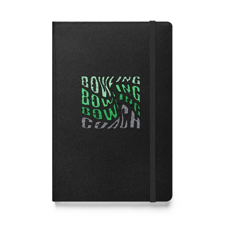 Bowling Coach Whimsical Distortion Hardcover Notebook product image (1)