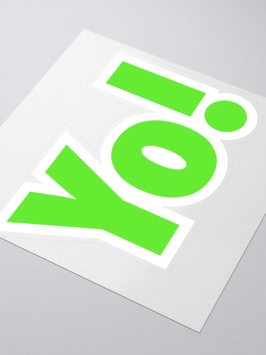 Yo! Sticker product image (3)