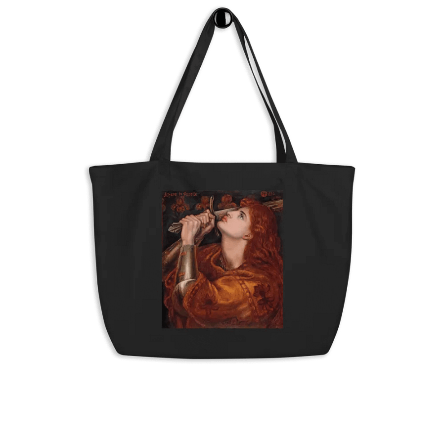 ''Joan of Arc'' Organic Cotton Tote Bag product image (5)