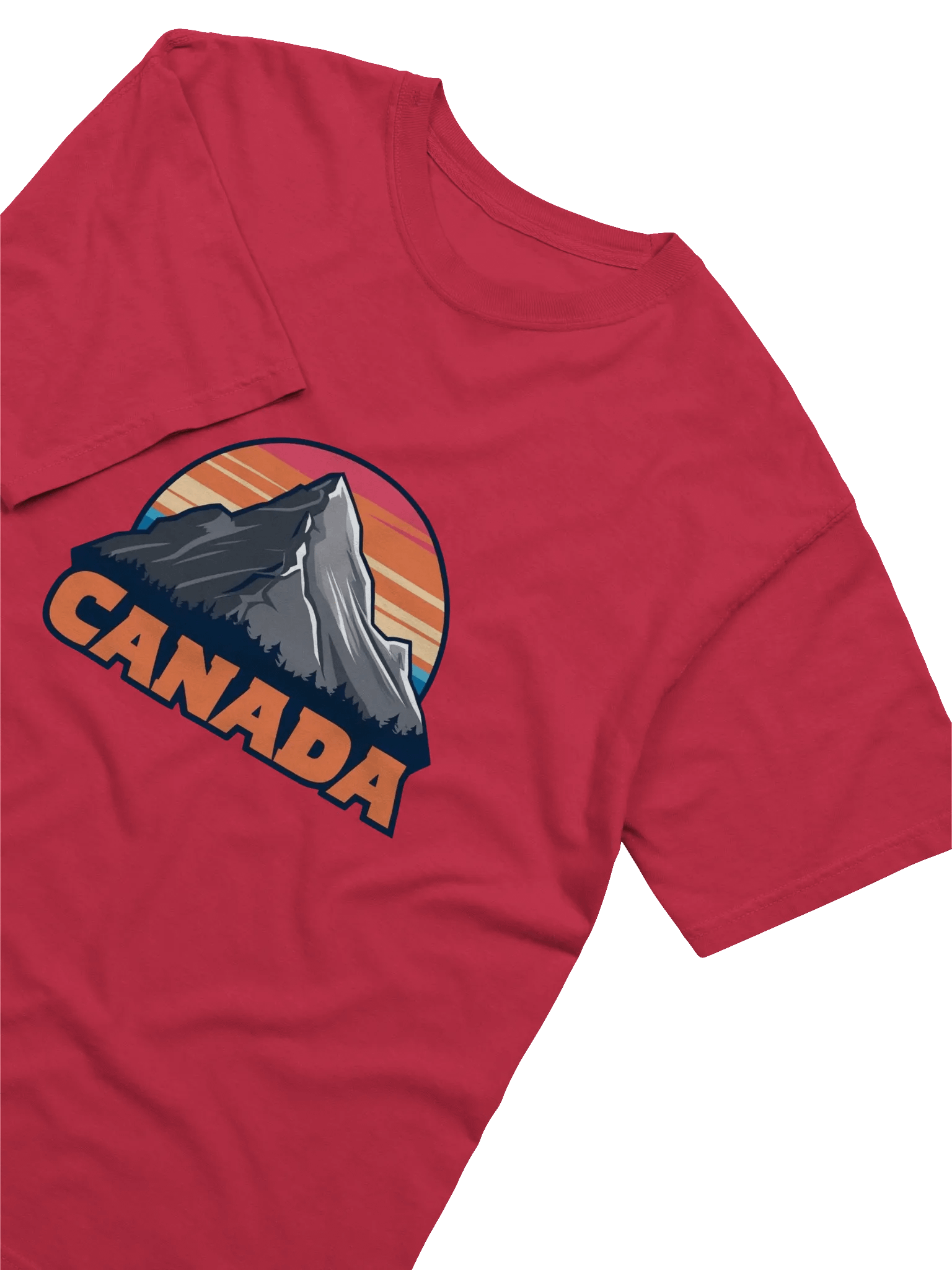 Canadian Sunset Mountain T-Shirt product image (14)