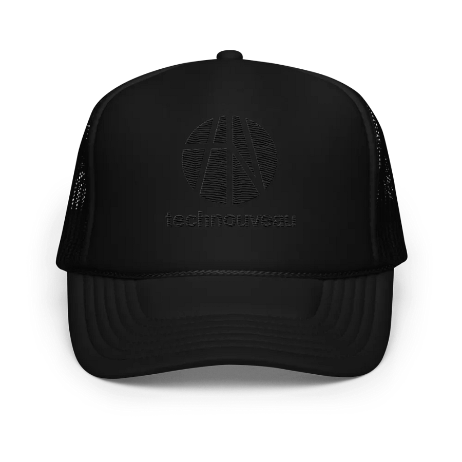 Technouveau Trucker Cap # 2 Black Print product image (1)