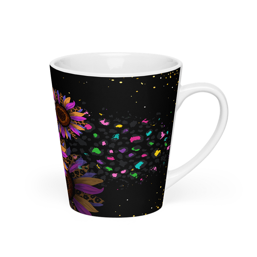 Vibrant Sunflowers Best Teacher Latte Mug gift for all teachers product image (2)