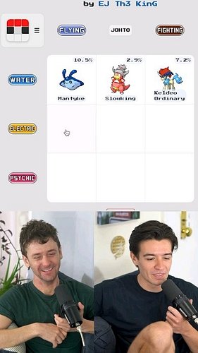 GOING ELECTRIC IN POKEDOKU!!

#BellsNWhistles

#pokemon #pokedoku #immaculategrid #linkinbio