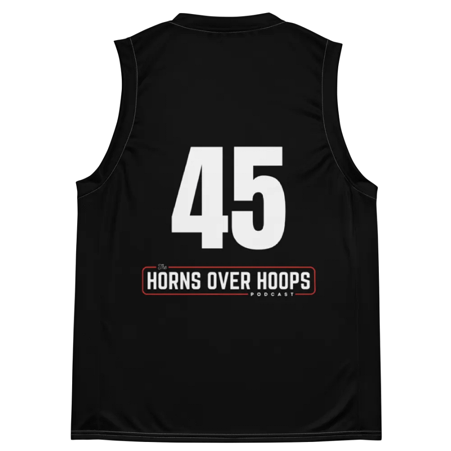Horns Over Hoops Recycled Jersey product image (4)