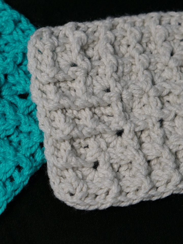 Waffle stitch granny square pdf pattern product image (1)