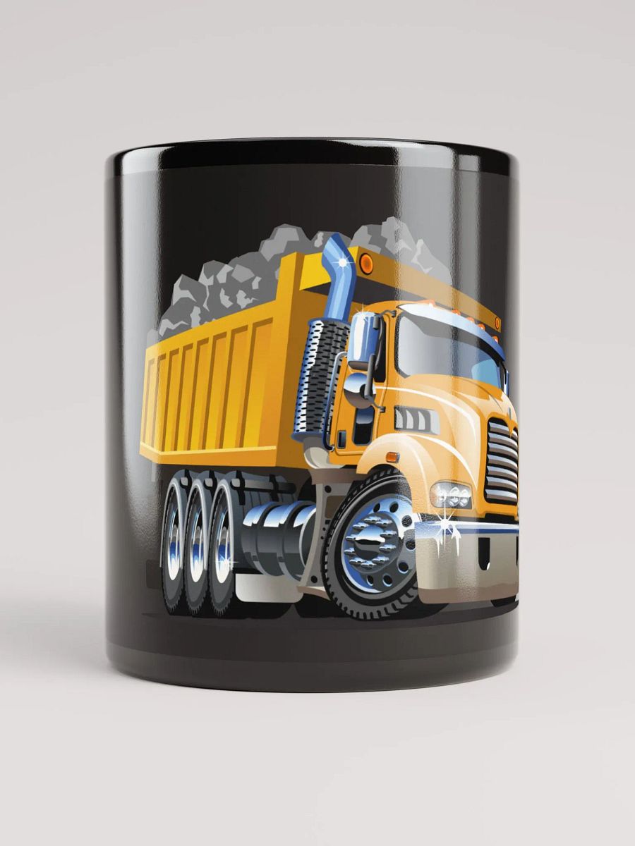 Black Glossy Trucking Mug product image (10)