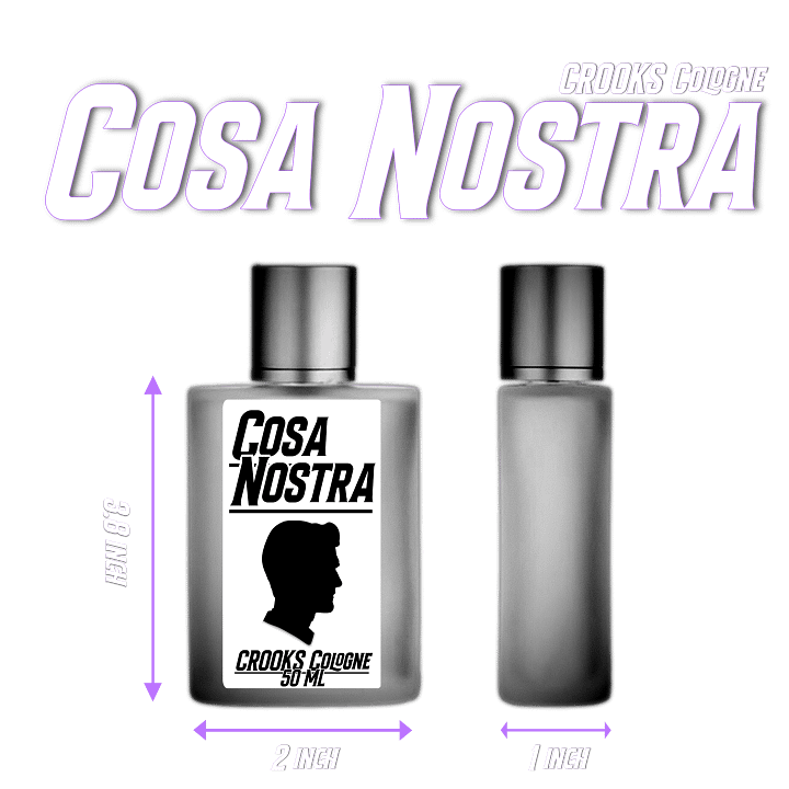 Cosa Nostra Cologne 50ml product image (2)