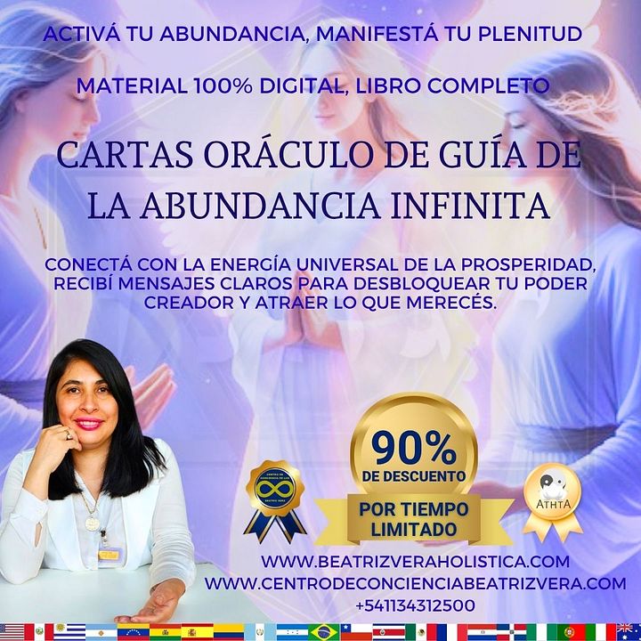 Cartas guía de la abundancia infinita de los ángeles + libro explicativo product image (1)