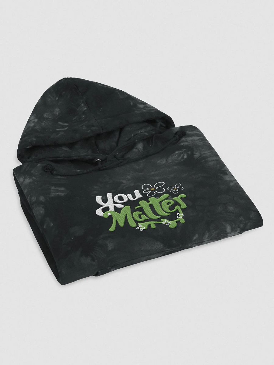 You Matter Flower Tie-Dye Hoodie product image (11)