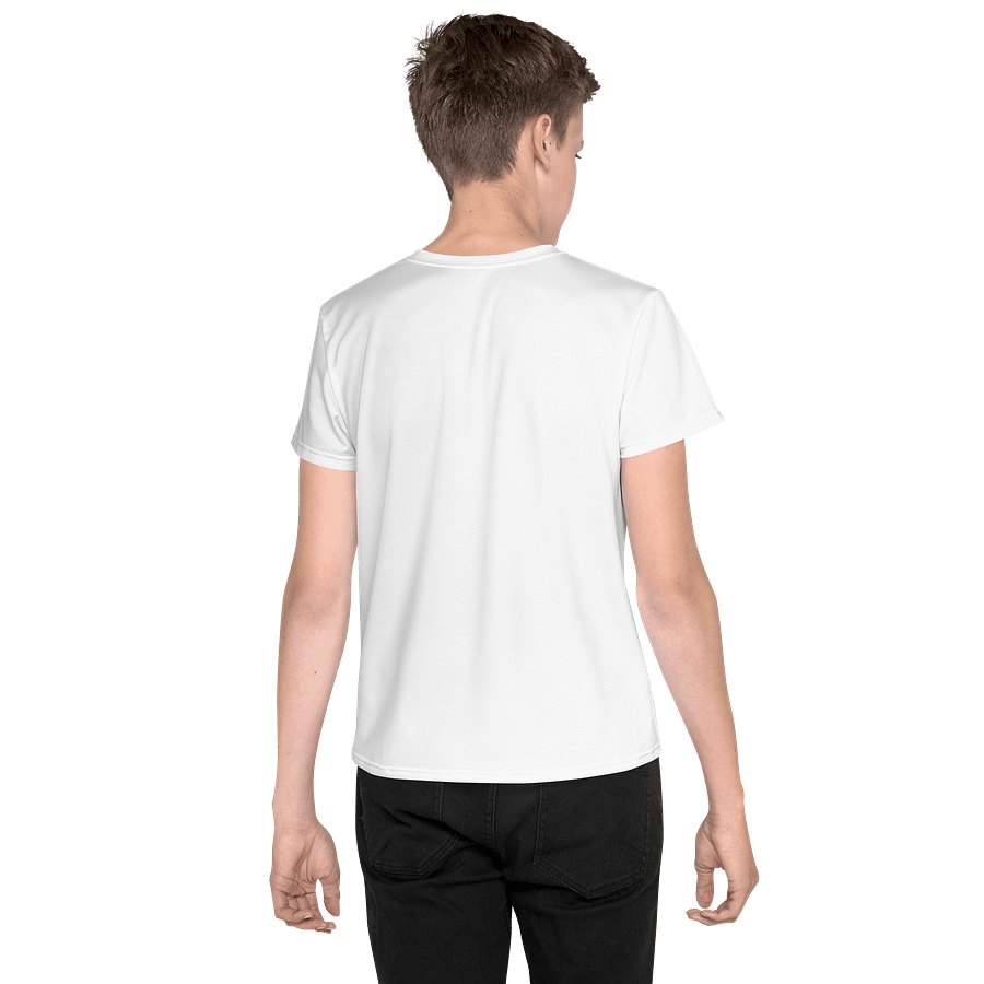 Youth Crew Neck T-Shirt Street Graffiti Graphic All-Over Print product image (2)