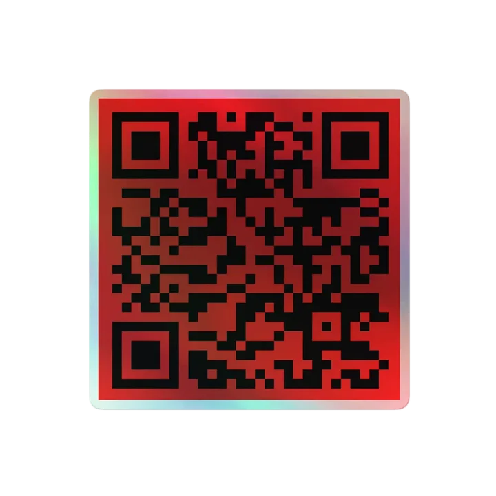 The_Deagle QR Code Sticker product image (2)