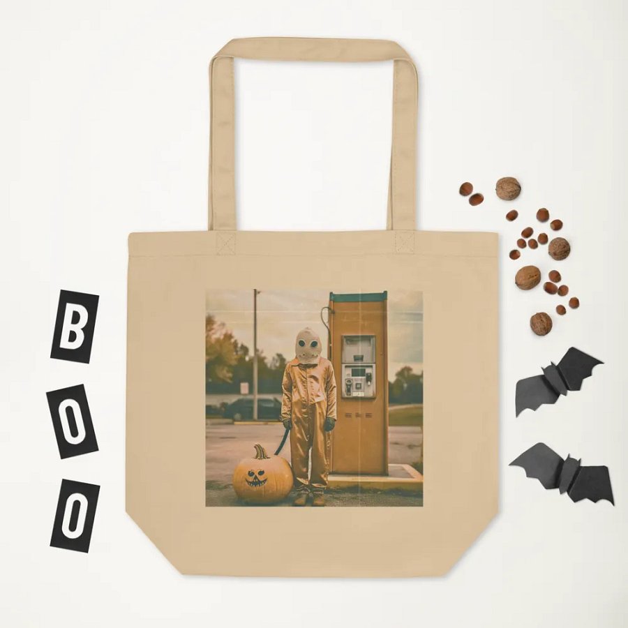 “SPOOKY JOOCE Refillz” Khaki Tote Bag product image (1)