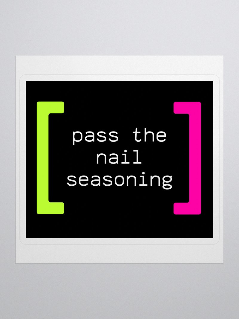 nail seasoning