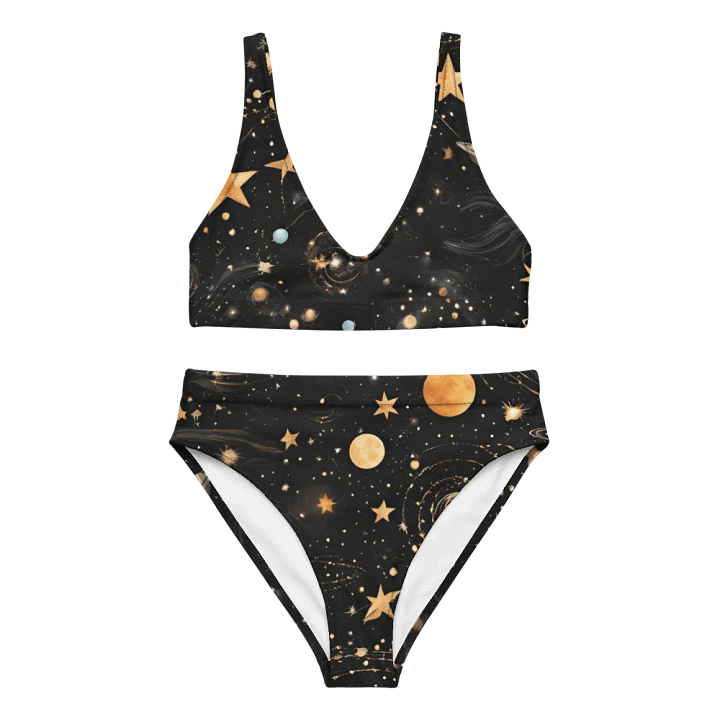 Cosmic Odyssey Recycled High Waisted Bikini product image (2)