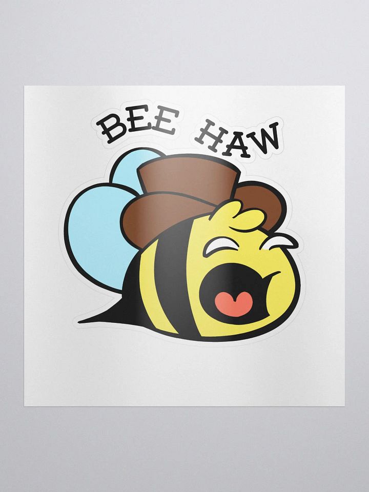 Bee Haw Sticker product image (1)