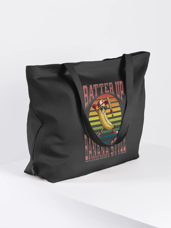 Batter Up Banana Style Baseball Sunset Tote product image (1)