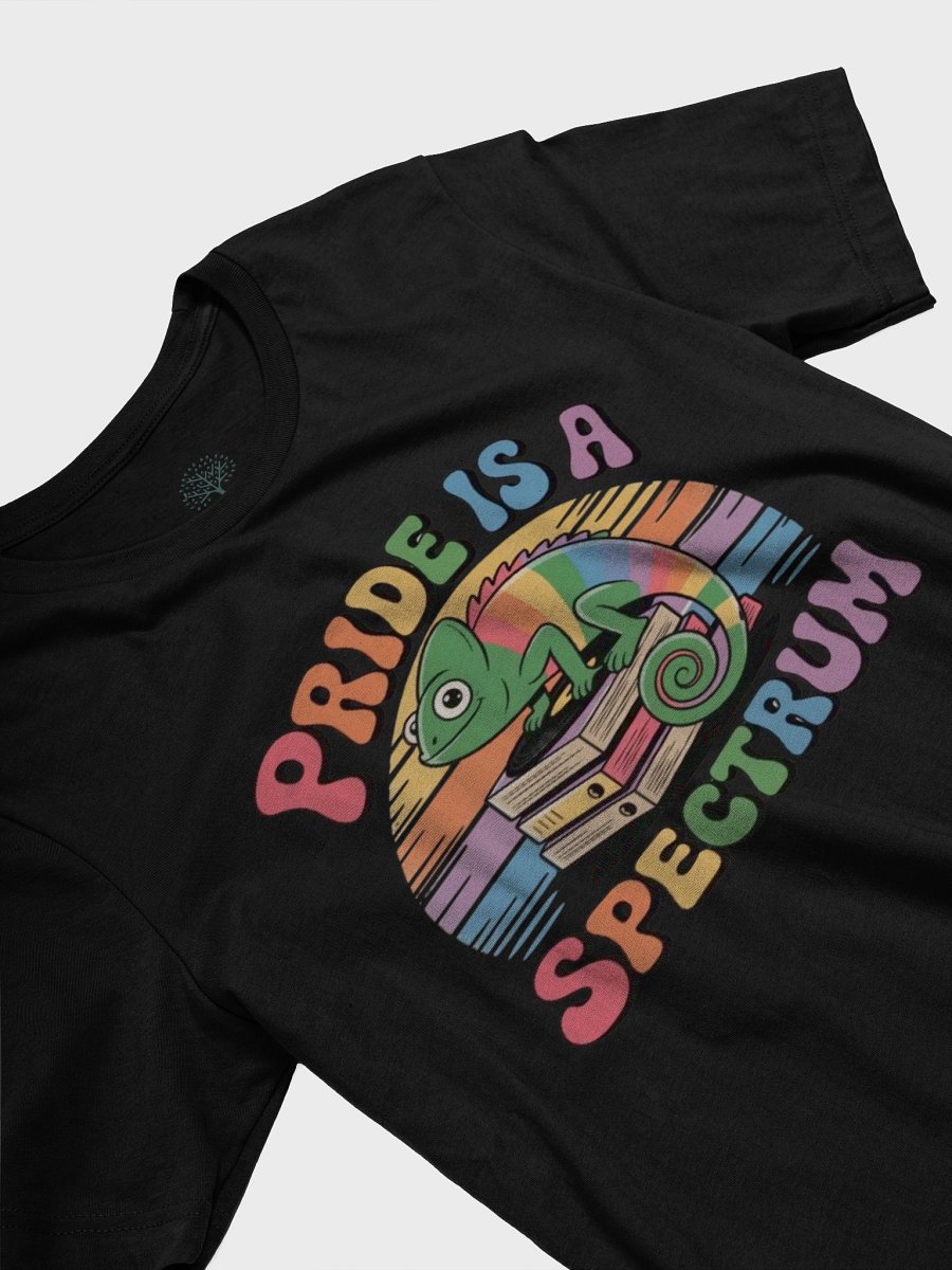Exclusive Unisex 'Pride Is A Spectrum' T-Shirt - Rainbow Chameleon Design product image (25)