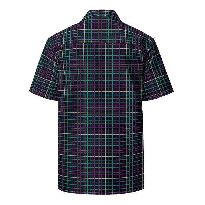 Black Plaid Button-Up Shirt product image (2)