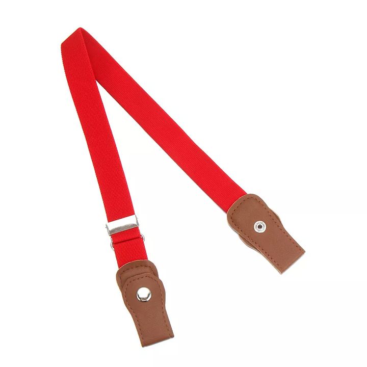 and Girls Jeans Pants Buckle-Free Belt Waist Belt Kids belts Stretch Canvas product image (2)