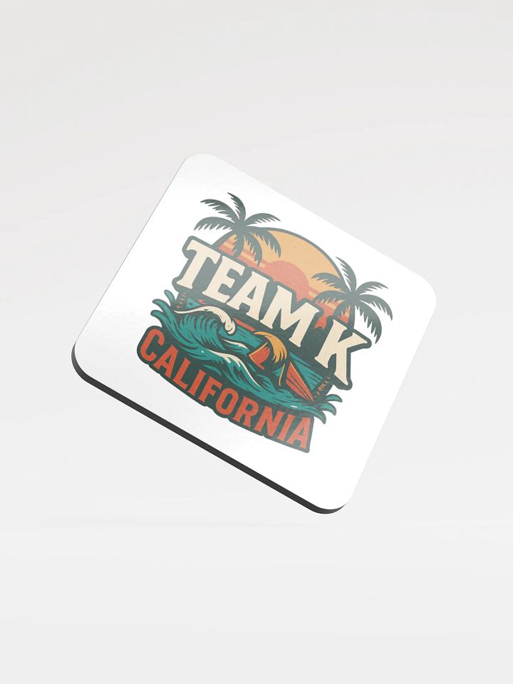 TEAM K CALIFORNIA Coaster product image (1)