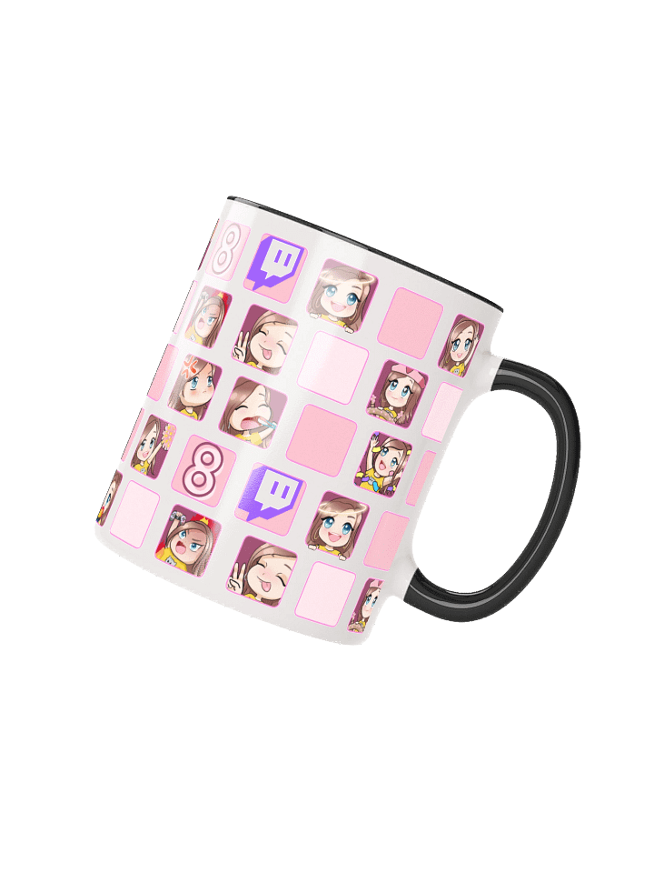 Telomina 8 years on Twitch celebration mug! product image (12)