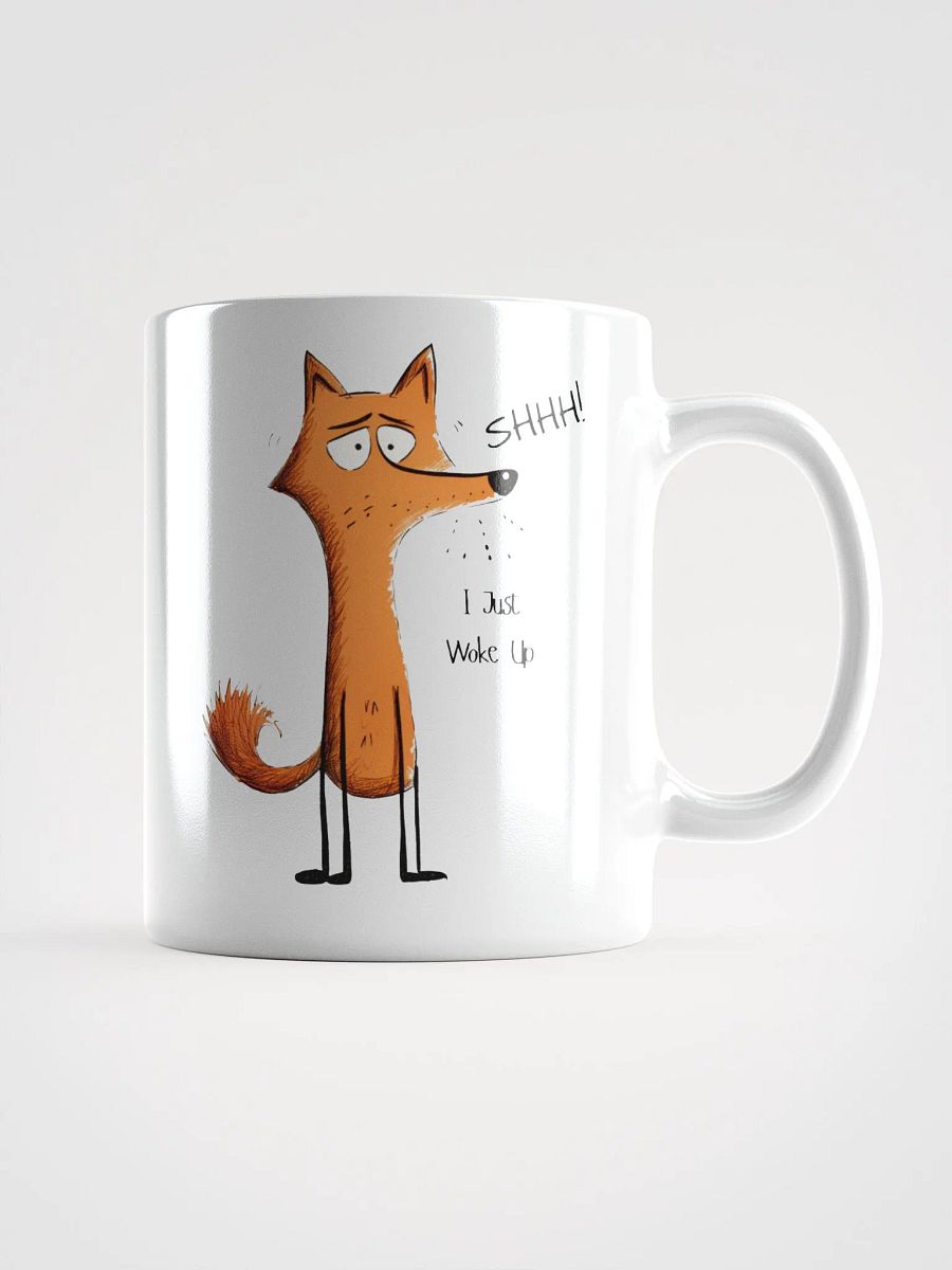 Sleepy Fox I Just Woke Up Mug product image (1)