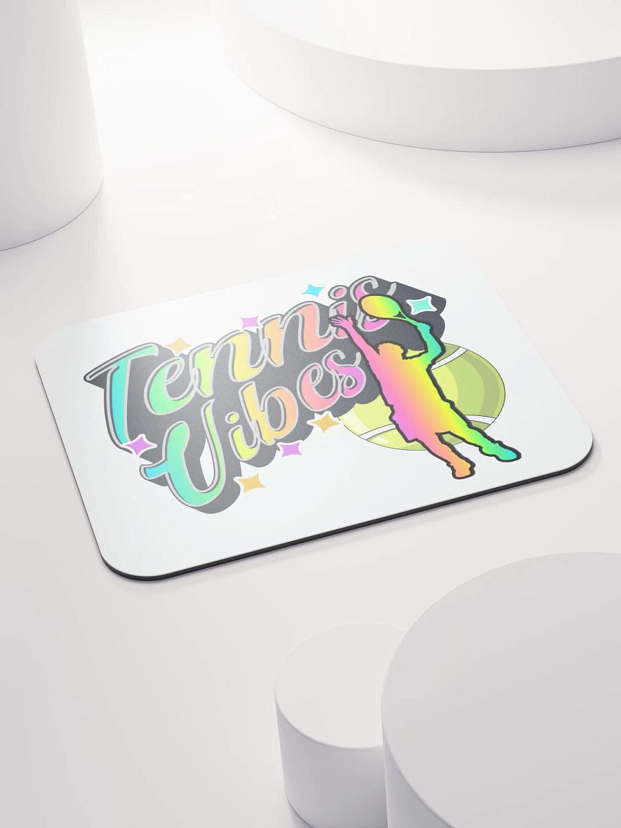 Tennis Vibes Male Neon Mouse Pad product image (4)
