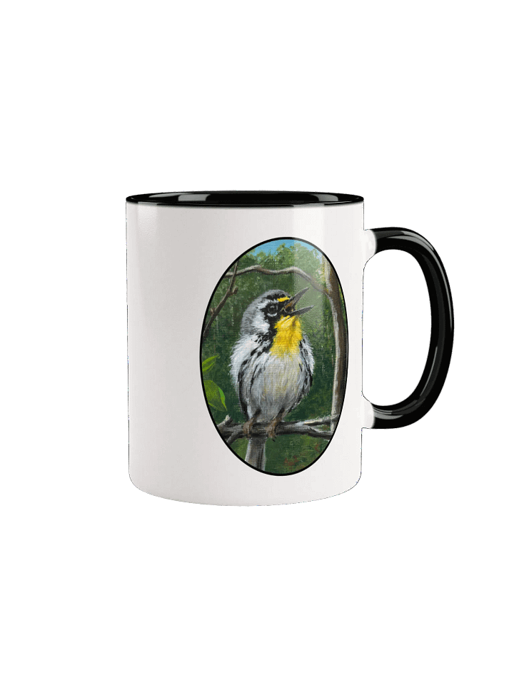 Yellow Throated Warbler in the Woods Mug product image (6)