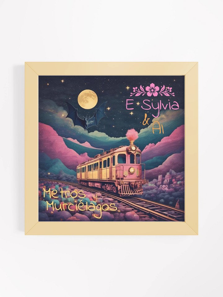 Metros y Murciélagos Cover Art Framed Poster product image (2)