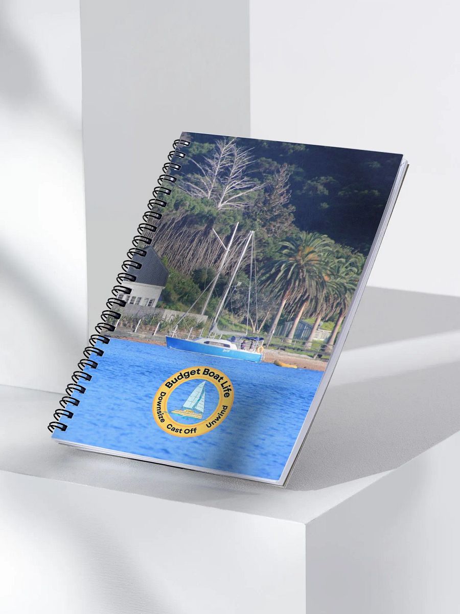 Budget Boat Life Spiral Notebook product image (3)
