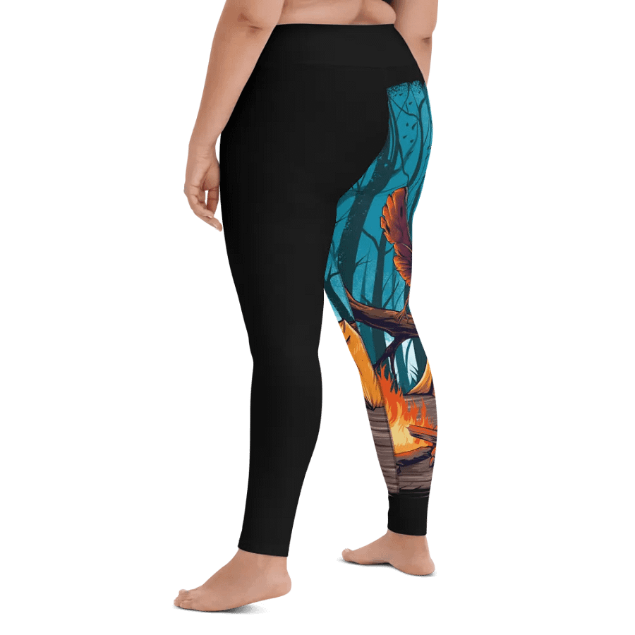 Eerie Mothman Yoga Leggings product image (11)
