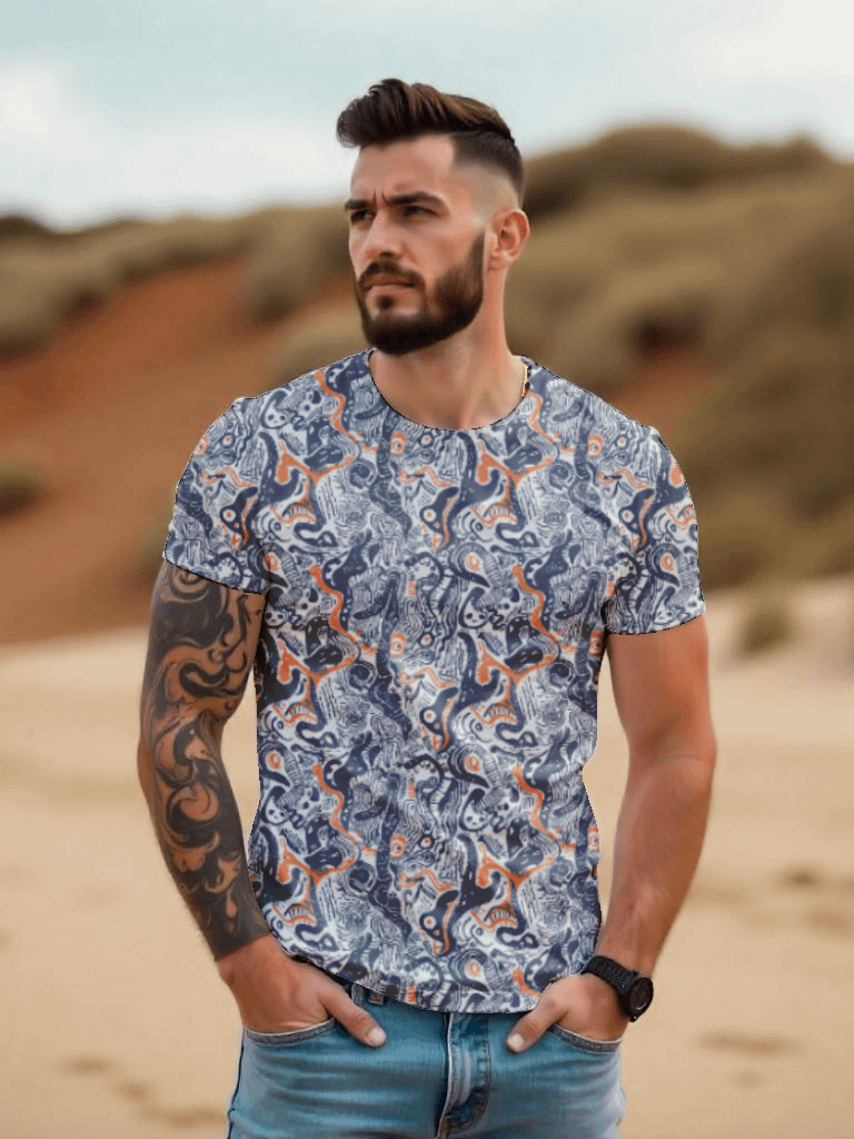 Liquid Energy | Men´s Athletic T-Shirt product image (1)