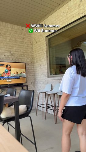 Everybody get a Wii so we can all pretend everything’s okay and have a Wii Summer 🙂‍↔️ #WiiSummer 

🎶 @charli_xcx • party 4 u