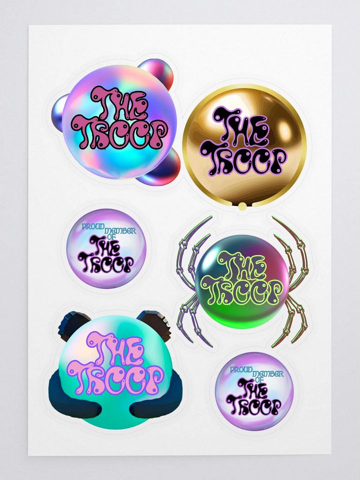 Troop Logo Stickers product image (1)