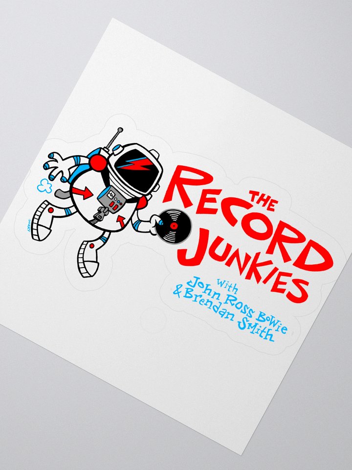Official Record Junkies Sticker product image (6)