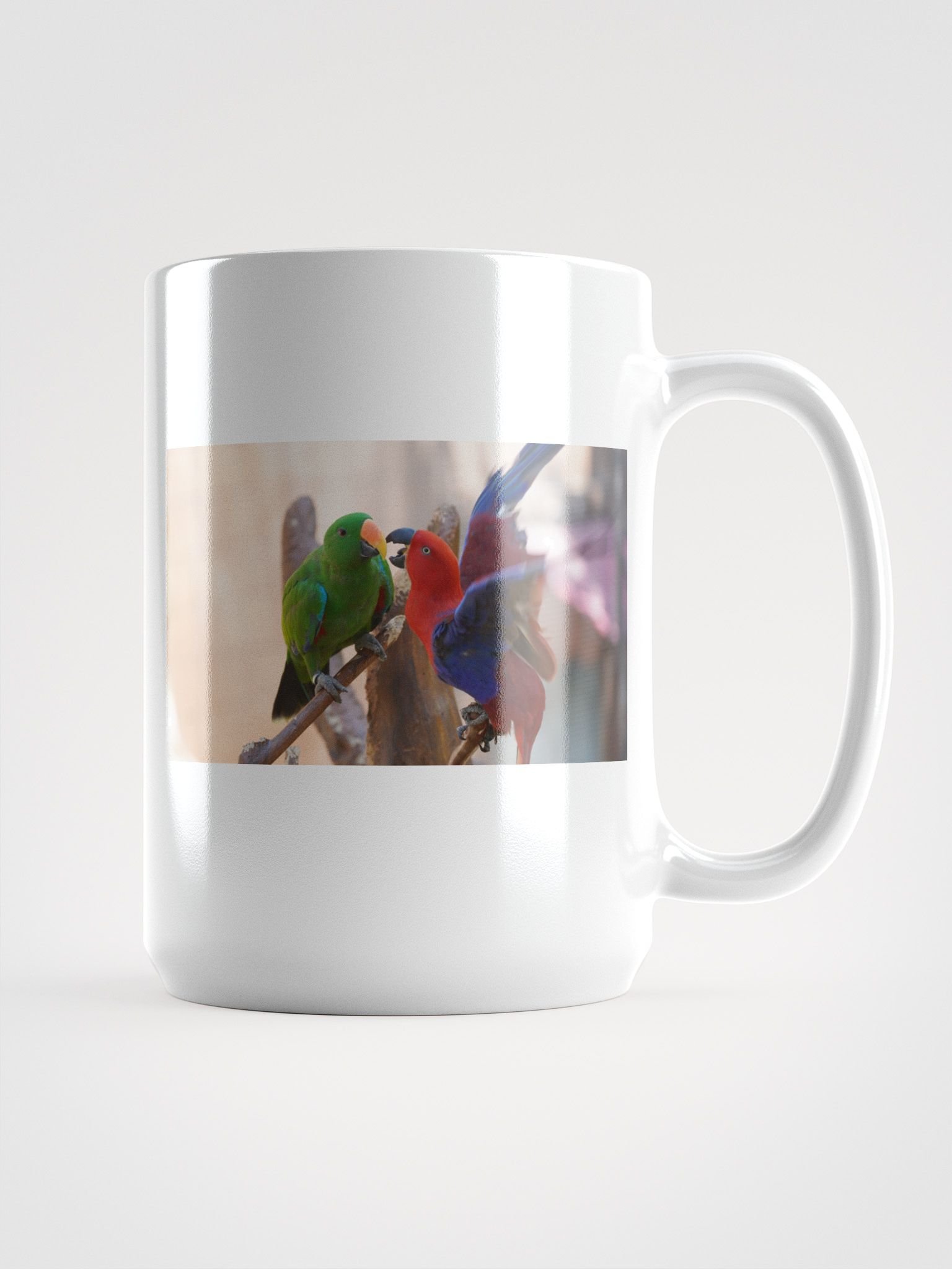 Vibrant Parrot Pair Mug product image (1)