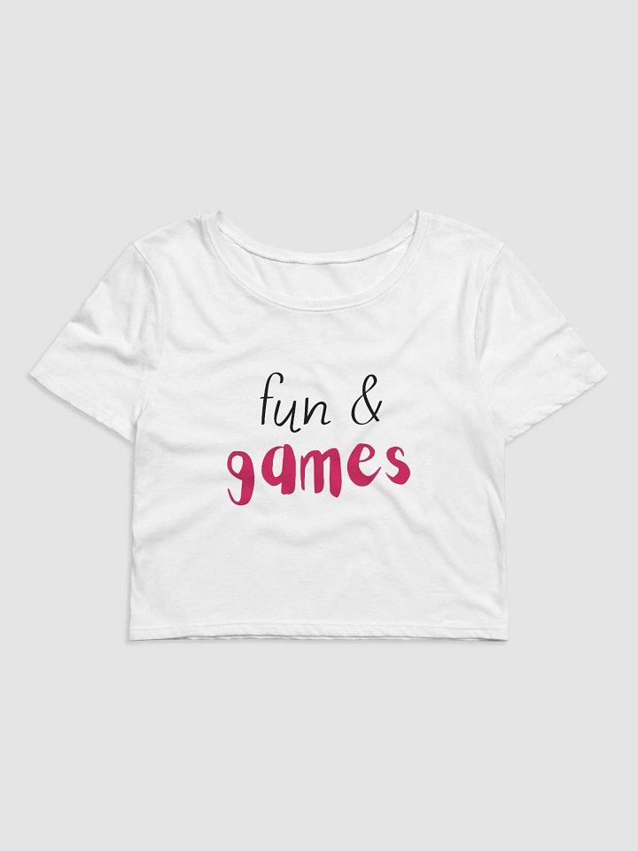 Fun & Games Baby Tee product image (2)