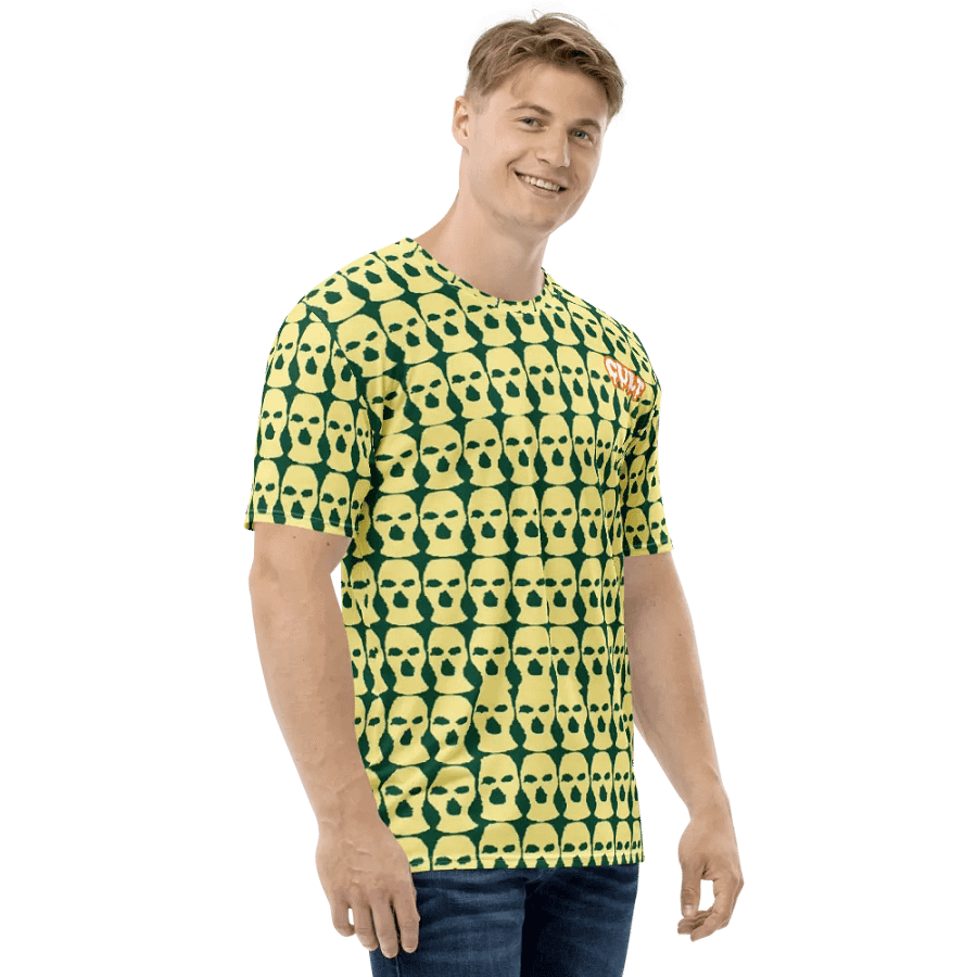 YELLOW X GREEN SKI MASK SHIRT product image (6)