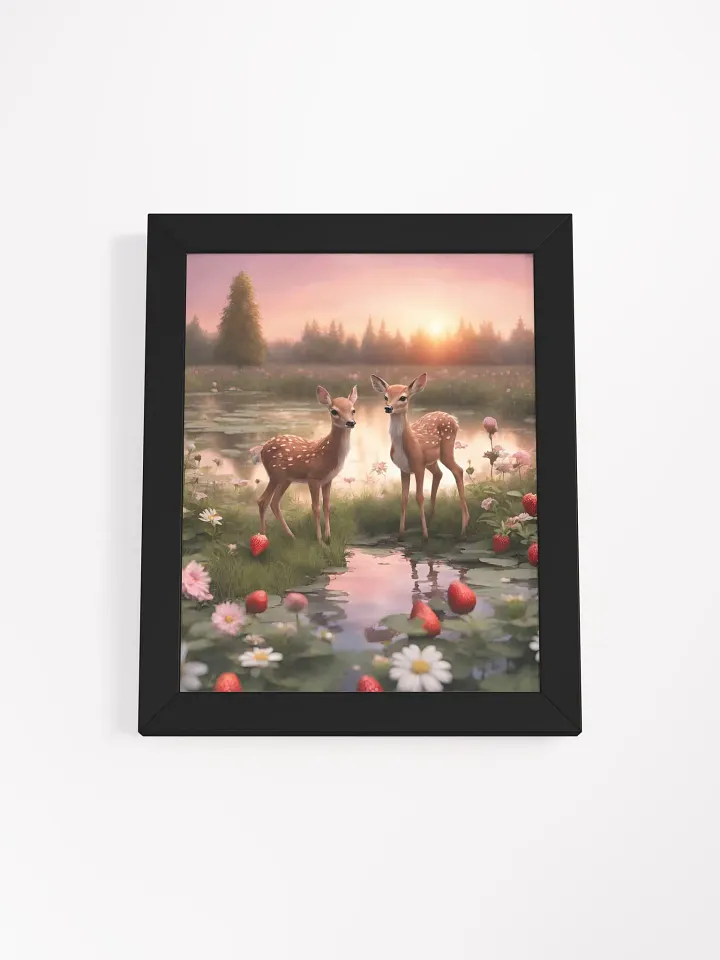 Enchanted Fawns Framed Poster product image (5)