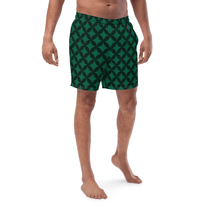 Men's Green Pattern Trunks product image (1)