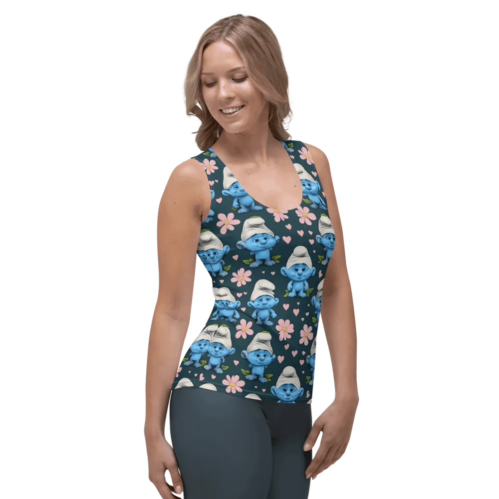 Heartfelt Blue Women's Tank Top product image (4)
