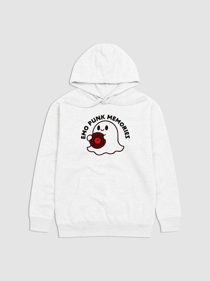EPM Ghost Logo hoodie white product image (1)