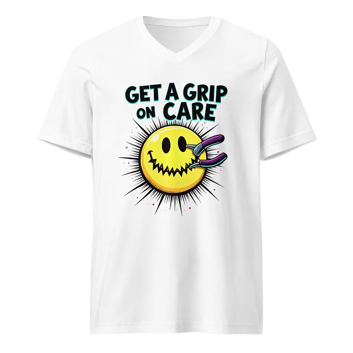 Stitched Smile V-Neck Tee product image (1)